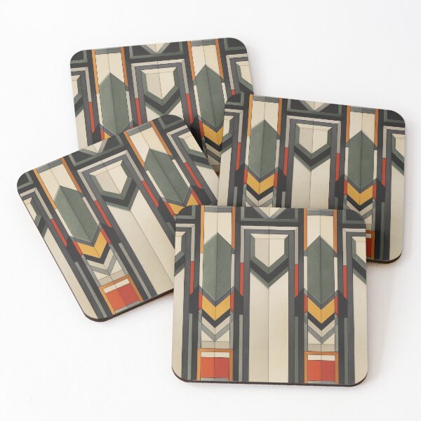 Item preview, Modern design that is reminiscent of strictly geometric motifs designed and sold by Pflugart.
