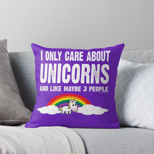 Item preview, I Only Care About Unicorns..And Like Maybe 3 People designed and sold by CoolApparelShop.