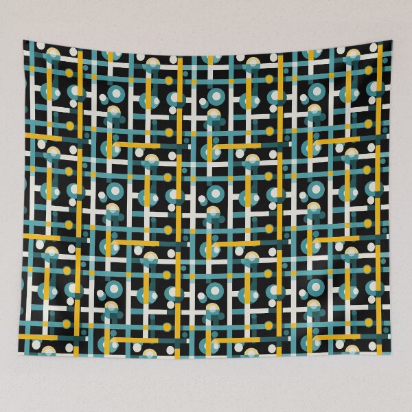 Item preview, Modern design that is reminiscent of strictly geometric motifs designed and sold by Pflugart.