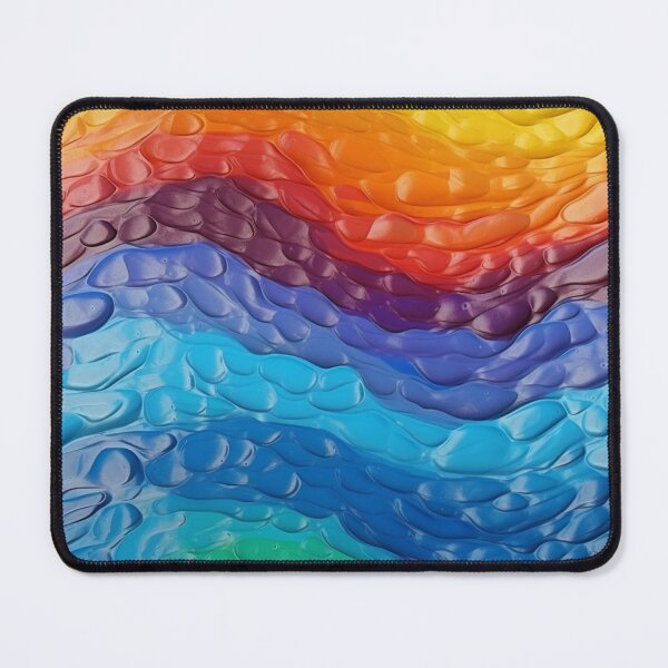 Item preview, Rainbow Pattern Impasto designed and sold by Nicholas Panek.
