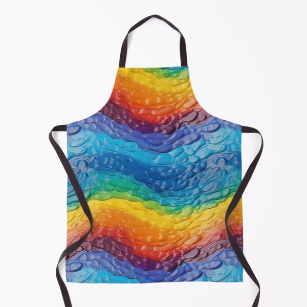Item preview, Rainbow Pattern Impasto designed and sold by Nicholas Panek.