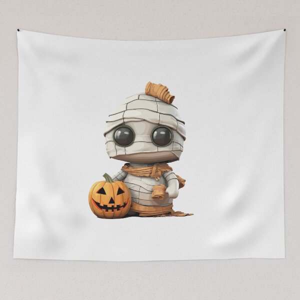Item preview, Mummy Halloween Cute Cartoon Spooky (1/17 images) designed and sold by DigitalArtify.