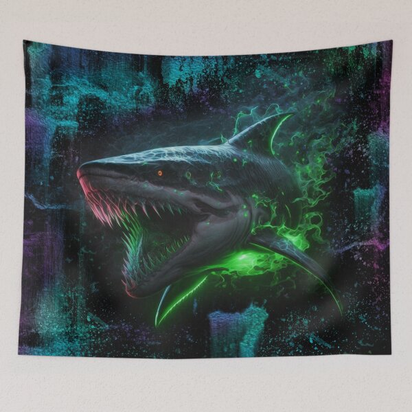 Item preview, SHARK ATTACK  designed and sold by johnnyssandart.