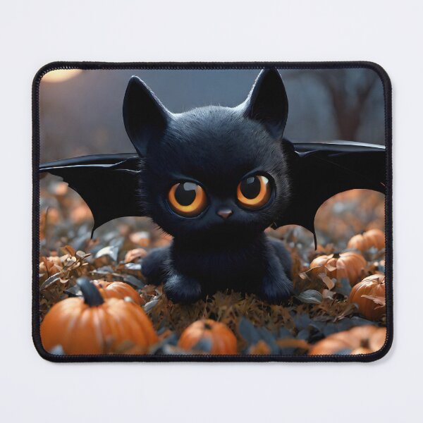 Item preview, Black Bat Cat,Black Bat Kitten,Vampire Cat designed and sold by BotunPeony.