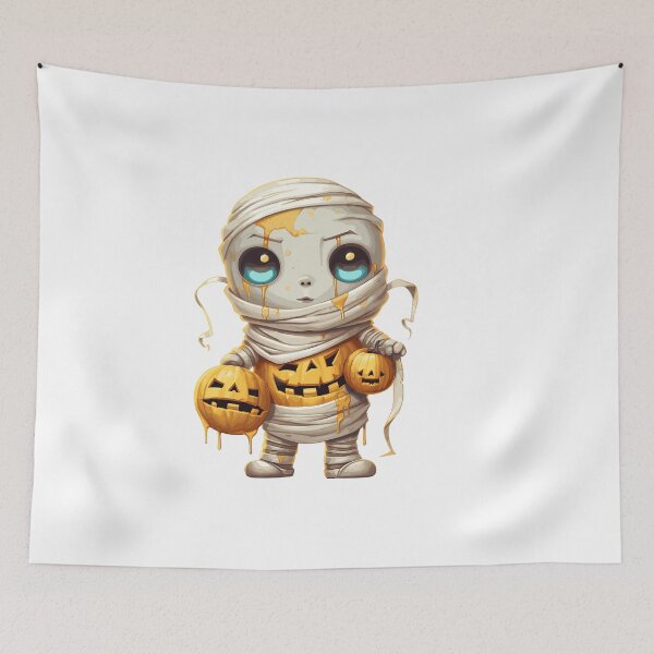 Item preview, Mummy Halloween Cute Cartoon Spooky (2/17 images) designed and sold by DigitalArtify.
