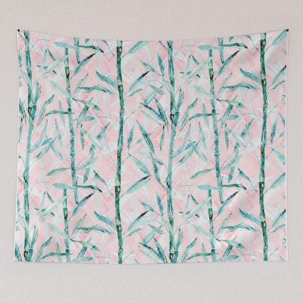 Item preview, Bamboo on Blush Background .  designed and sold by marinaklykva.