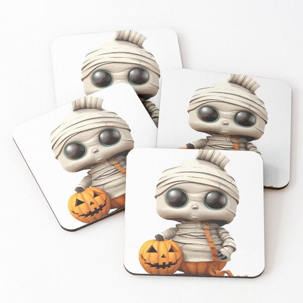 Item preview, Mummy Halloween Cute Cartoon Spooky (7/17 images) designed and sold by DigitalArtify.