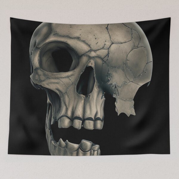 Item preview, Winking skull designed and sold by Glenbobagins.