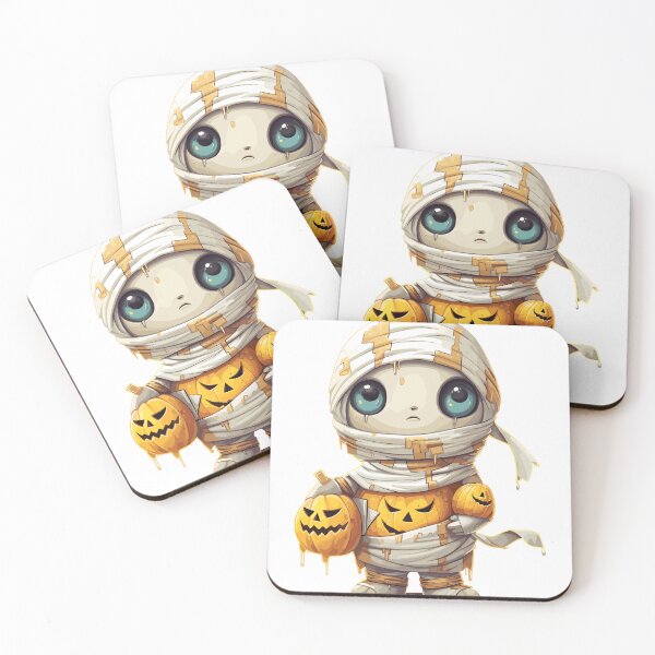 Item preview, Mummy Halloween Cute Cartoon Spooky (14/17 images) designed and sold by DigitalArtify.