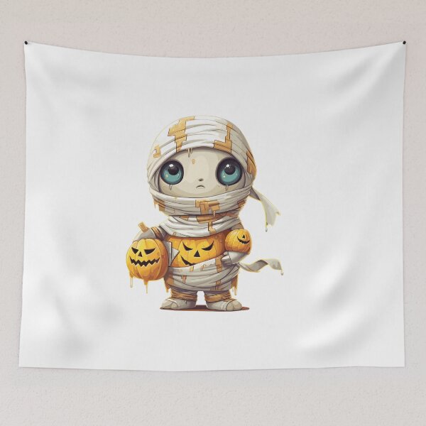 Item preview, Mummy Halloween Cute Cartoon Spooky (14/17 images) designed and sold by DigitalArtify.