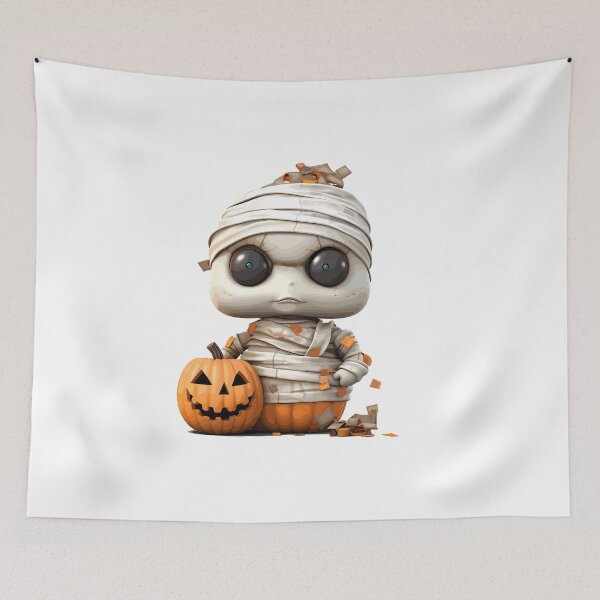 Item preview, Mummy Halloween Cute Cartoon Spooky (16/17 images) designed and sold by DigitalArtify.