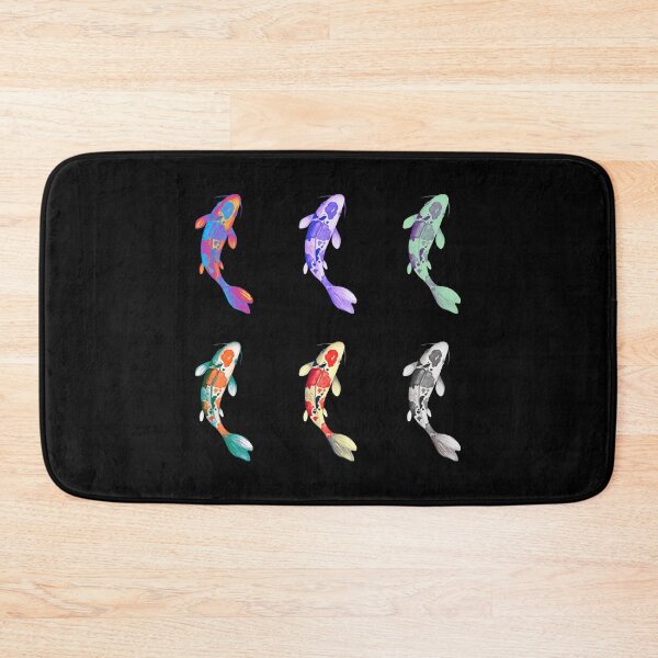 Item preview, Multicolore koï designed and sold by soulsurferart.