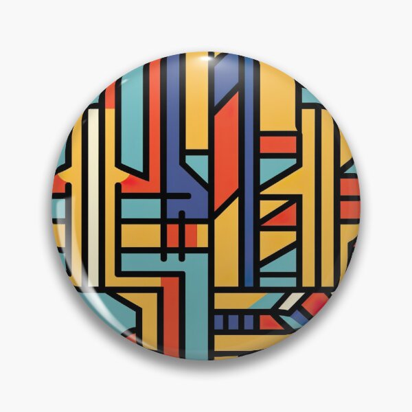 Item preview, Modern design that is reminiscent of strictly geometric motifs designed and sold by Pflugart.