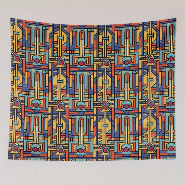Item preview, Modern design that is reminiscent of strictly geometric motifs designed and sold by Pflugart.