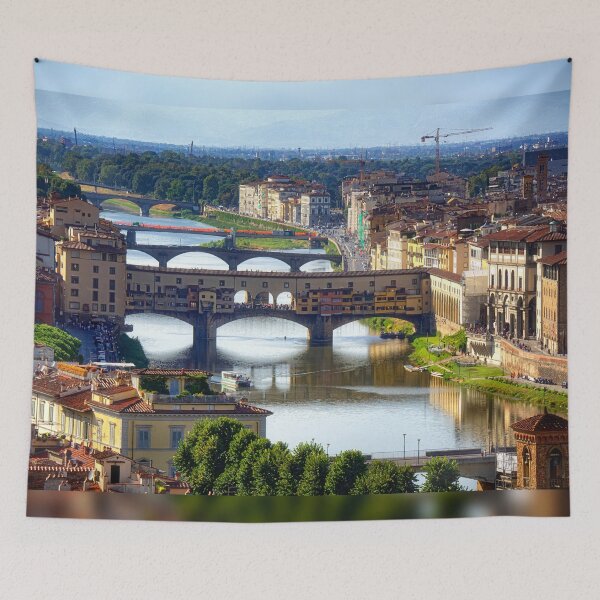 Item preview, Arno River Bridges - Florence designed and sold by Kathy Weaver.