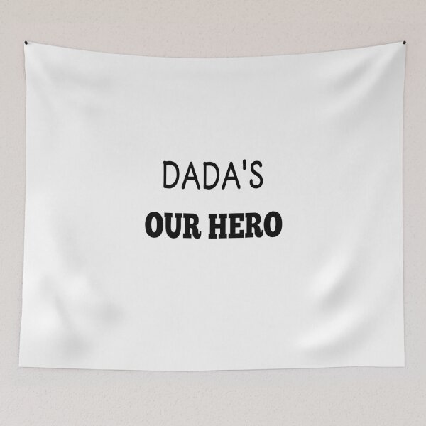 Item preview, dad's our hero design  designed and sold by MKshoper.