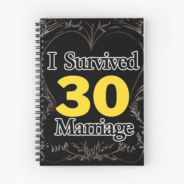 Item preview, I Survived 30 Years of Marriage designed and sold by muitee.