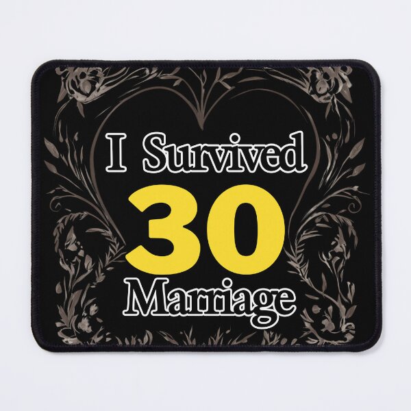 Item preview, I Survived 30 Years of Marriage designed and sold by muitee.