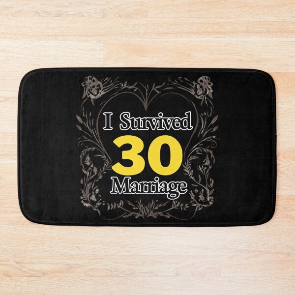 Item preview, I Survived 30 Years of Marriage designed and sold by muitee.