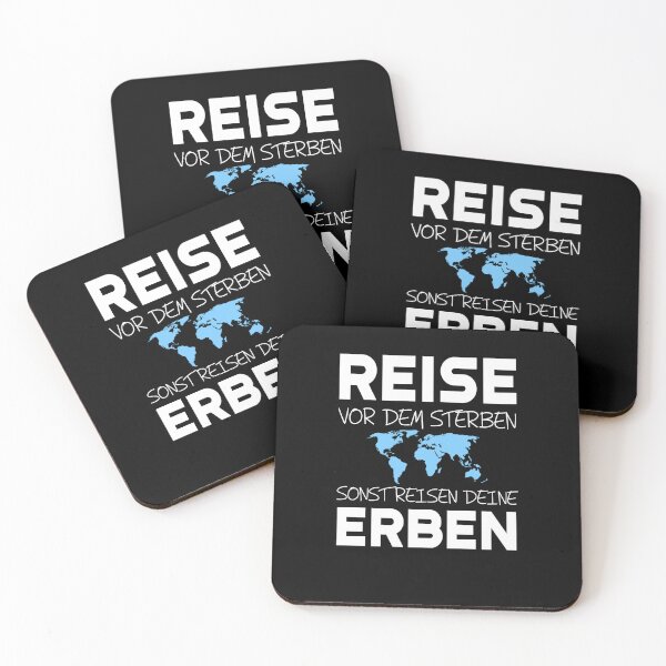 Item preview, REISE VOR DEM STERBEN SONST REISEN DEINE ERBEN Rentner Ruhestand Spruch designed and sold by theshirtinator.