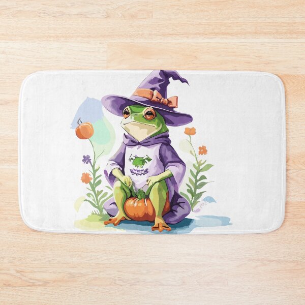 Item preview, Halloween Frog Witch stickers designed and sold by Sesame1195.