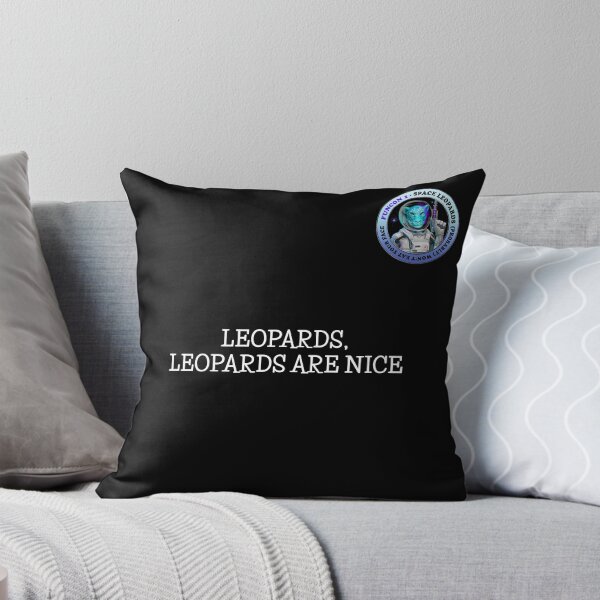 Item preview, Leopards Are Nice (white text) designed and sold by Funcon.
