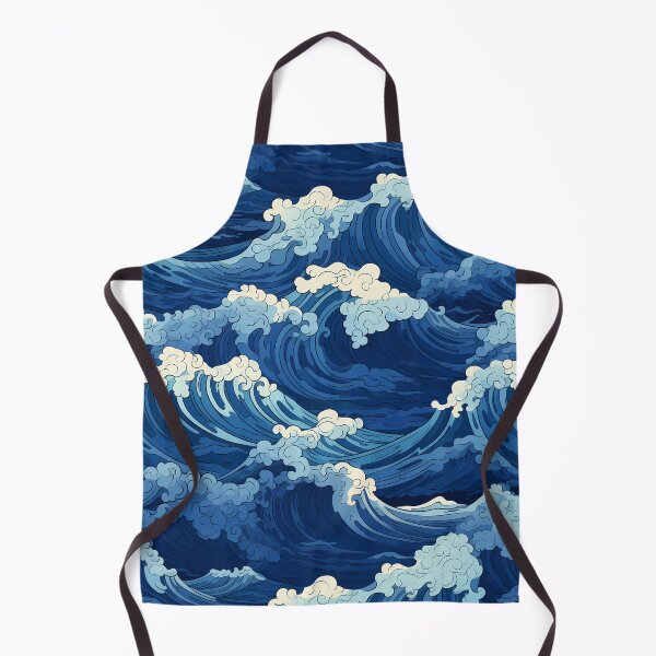 Item preview, Stormy Ocean, Seamless Pattern designed and sold by patternicco.