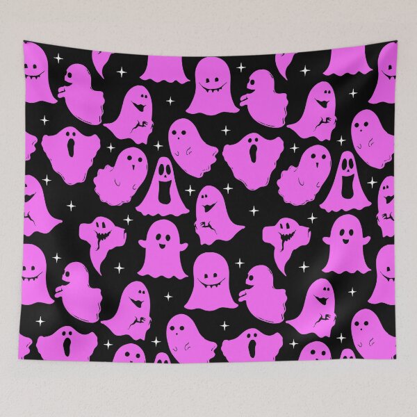 Item preview, Pink Ghost Pattern designed and sold by Khihi.