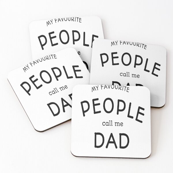 Item preview, my favourite people call me dad  designed and sold by MKshoper.