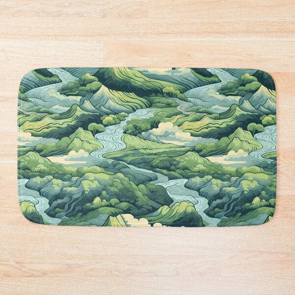Item preview, Infinite Valley, Seamless Pattern designed and sold by patternicco.