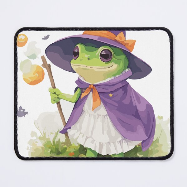 Item preview, Halloween Frog Witch stickers designed and sold by Sesame1195.