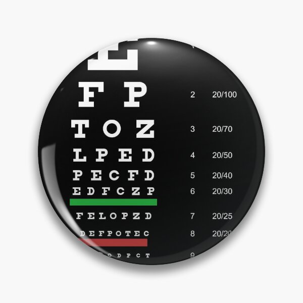 Item preview, Fun geek design featuring the Snellen eye test letter chart that ophthalmologists use designed and sold by BRINDELEGARD.