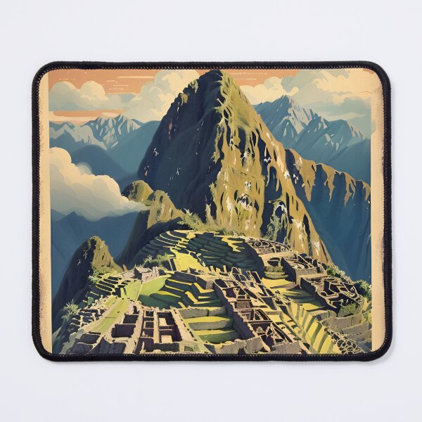 Item preview, Machu Picchu Vintage Poster: Peruvian Majesty designed and sold by Ceemko's Vintage Corner.