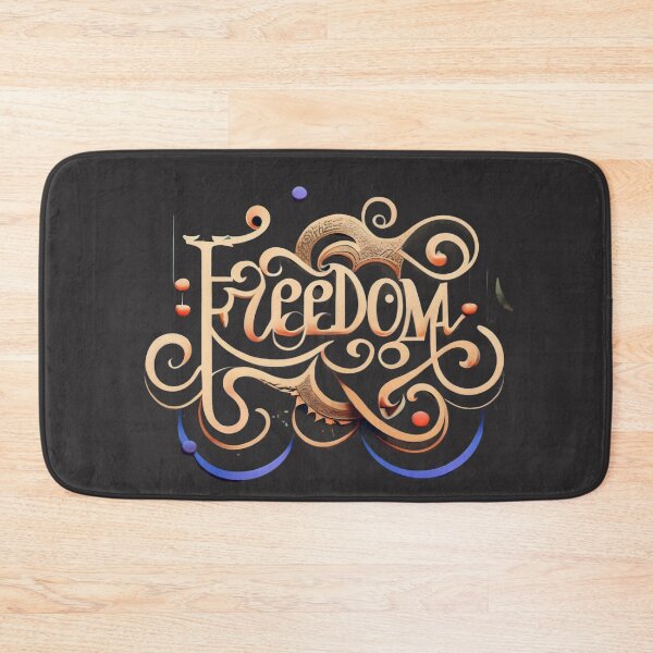 Item preview, Freedom cool typography designed and sold by Aktio  Design.