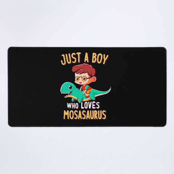 Item preview, Just a boy who loves mosasaurus designed and sold by mwebba2005.