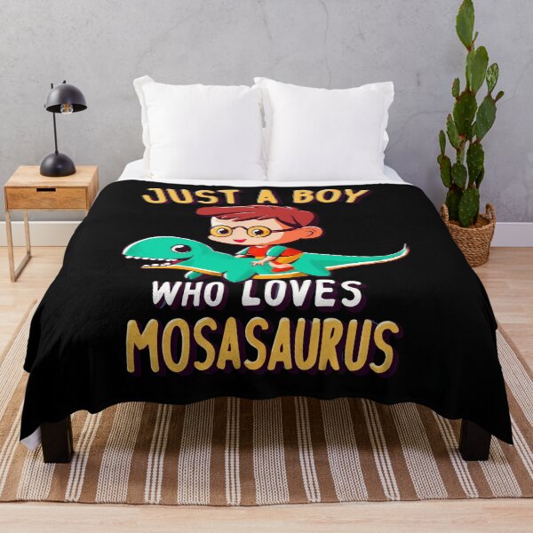 Item preview, Just a boy who loves mosasaurus designed and sold by mwebba2005.