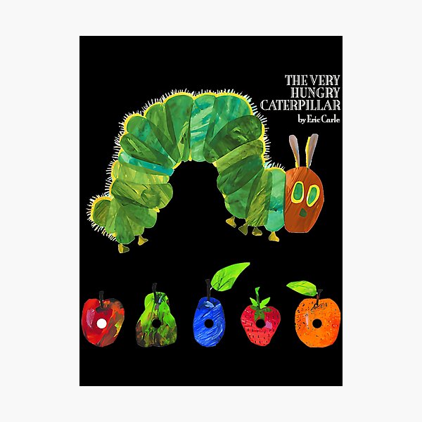 Aperçu de l'œuvre The Very Hungry Caterpillar Vintage Hommes Pour Femmes Classique créée et vendue par milesmervin.