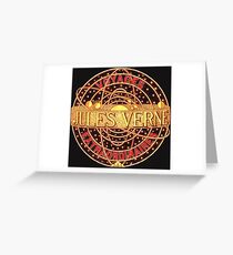 Jules Verne Voyages Extraordinaires Greeting Card