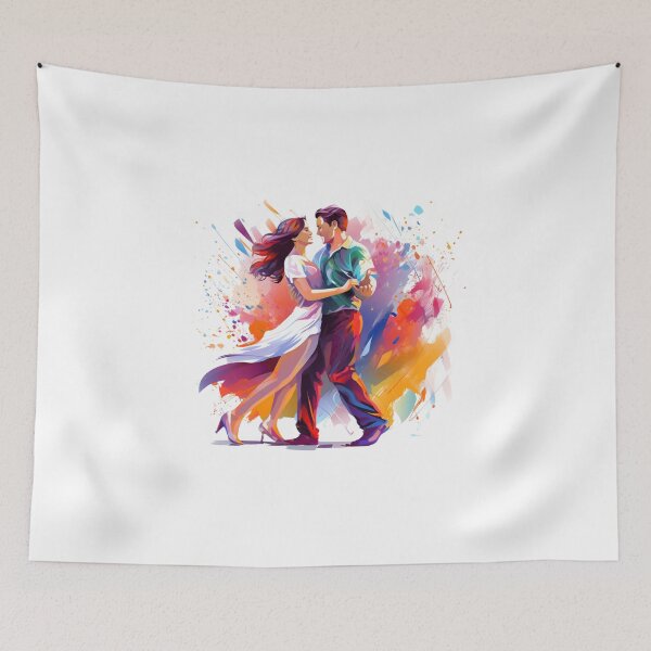Item preview, Dance with Colors -  Gifts for Lovers and Couples designed and sold by WeekendSurprise.