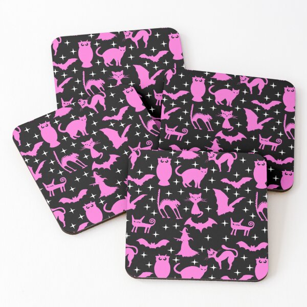 Item preview, Pink Halloween Pattern designed and sold by Khihi.