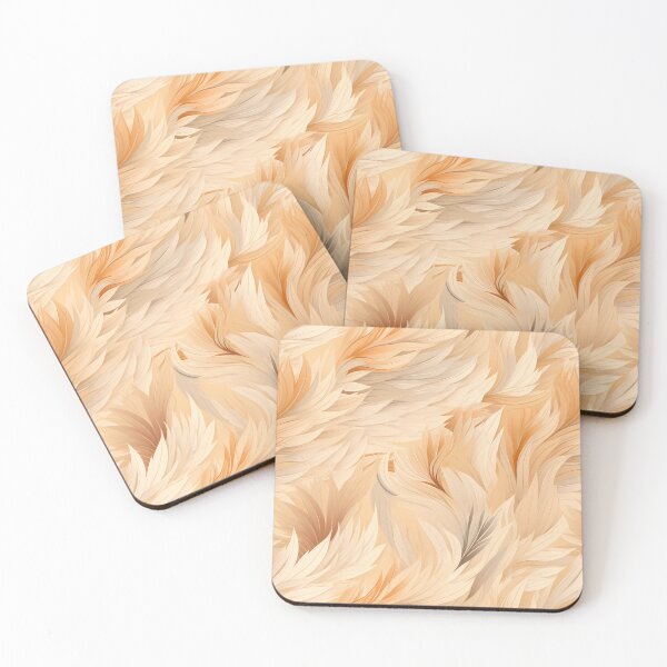 Item preview, Beige Leafs, Seamless Pattern designed and sold by patternicco.
