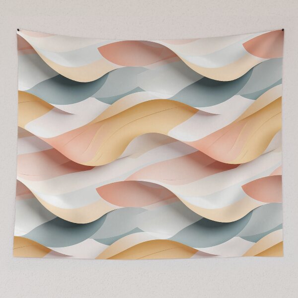 Item preview, Wavy Paper, Seamless Pattern designed and sold by patternicco.