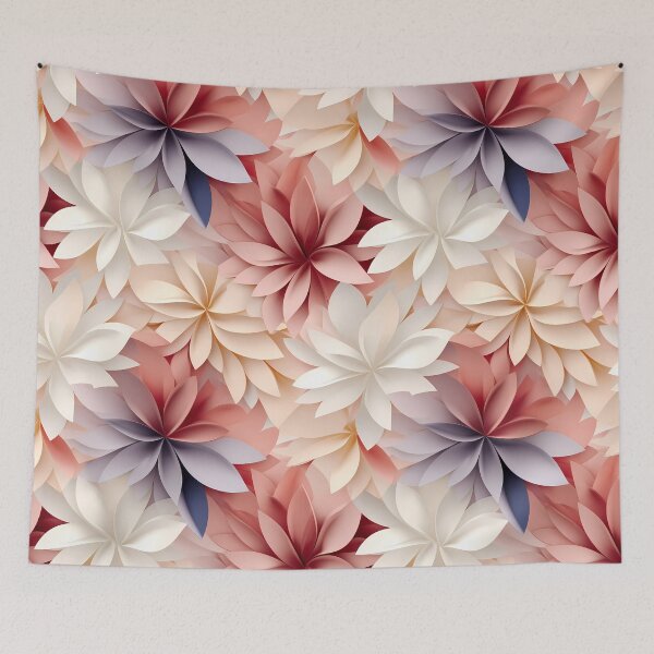 Item preview, Papered Flowers, Seamless Pattern designed and sold by patternicco.