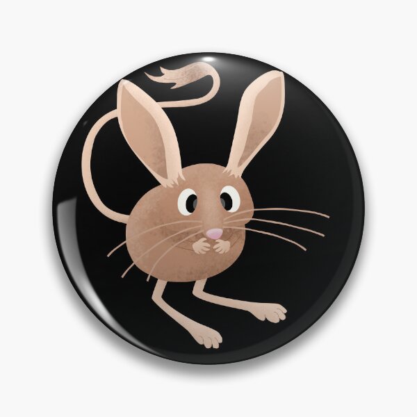 Item preview, Cute long eared jerboa cartoon for kids designed and sold by FrogFactory.