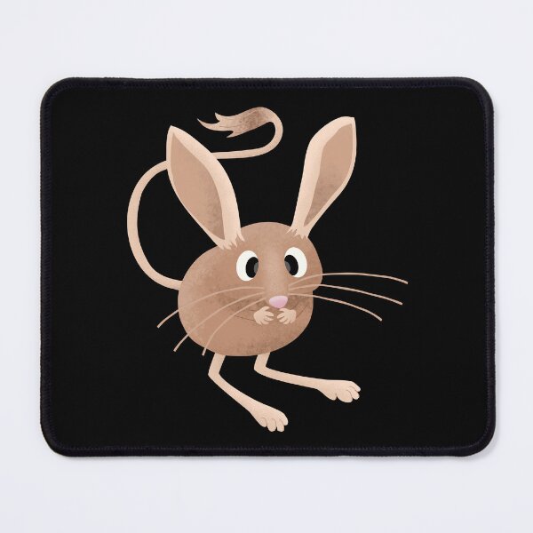 Item preview, Cute long eared jerboa cartoon for kids designed and sold by FrogFactory.