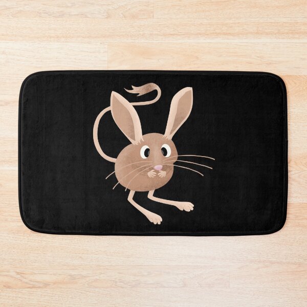 Item preview, Cute long eared jerboa cartoon for kids designed and sold by FrogFactory.