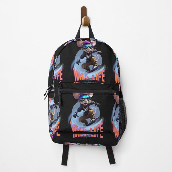 Item preview, a cool and cute mouse snowboarding designed and sold by Animal world designs.