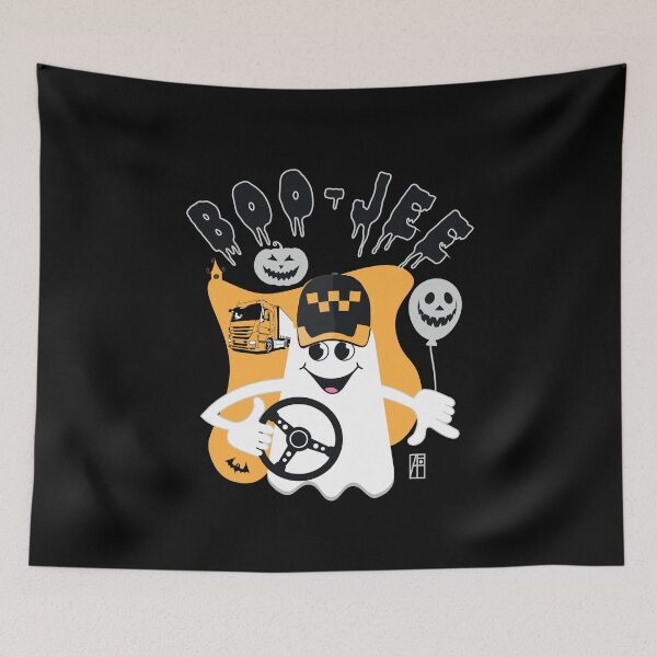 Item preview, BOO JEE Ghost - GHOST like as a driver - cute Halloween - Driver designed and sold by ArtProjectShop.