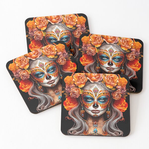 Item preview, La Catrina Mysterious Beauty of the Dia de los Muertos  designed and sold by PugD.