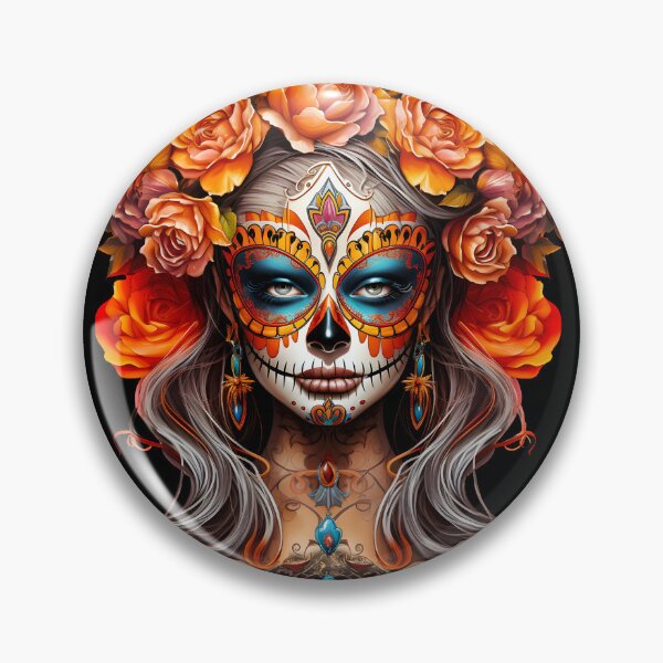 Item preview, La Catrina Mysterious Beauty of the Dia de los Muertos  designed and sold by PugD.